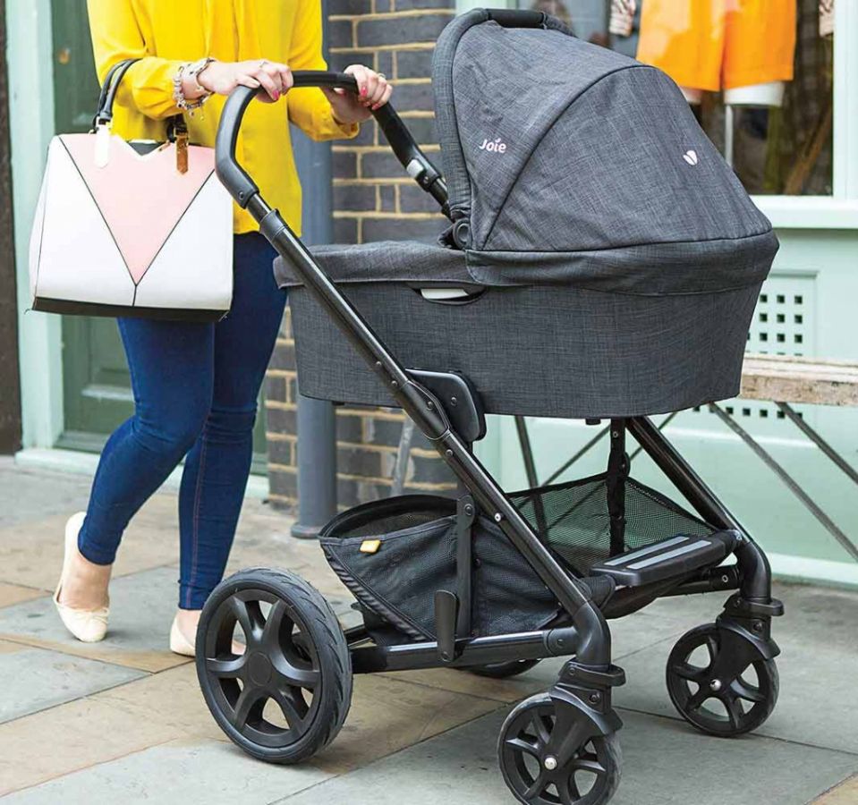 Joie chrome carry cot Спальный блок для новорожденного 