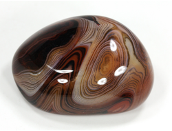 Сердолик, сардоникс, полировка, Индия (47*33*22 мм, 46 г) №28997