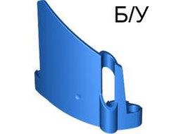 ! Б/У - Technic, Panel Fairing #22 Large Short, Small Hole, Side A, Blue (44352 / 4183105 / 4183108 / 4254624 / 4276980) - Б/У