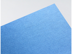 переплетный материал Imitlin fiandra, плотность-125 г/м, размер-72х102 см, цвет-голубой