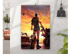 Перекидной календарь PlayerUnknown’s Battlegrounds, PUBG, ПУБГ №16