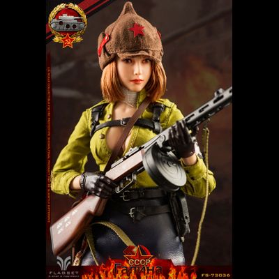 Боевая подруга Галина - Коллекционная ФИГУРКА 1/6 scale Galina (FS73036) - Flagset