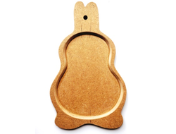 Заготовка для декупажа и росписи Сухарница Зайчик