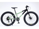 Велосипед Фэтбайк Timetry TT111 7ск  24"х3 черно-зелёный, рама 12"