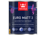Глубокоматовая водно-дисперсионная краска для высококачественной отделки стен и потолков-Euro Matt 3