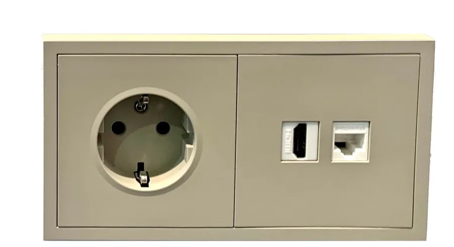 Розетки Rikett Standart латте