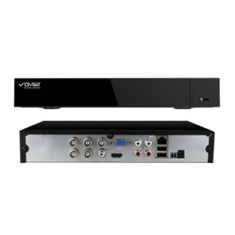 DVR-4712P видеорегистратор гибридный 4 камеры