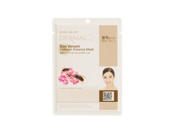 Dermal Bee Venom Collagen Essence Mask / Dermal Тканевая маска с экстрактом пчелиного яда и коллагеном (23 г)