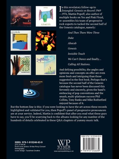 Genesis Behind The Lines On Record 1978-1997 Book