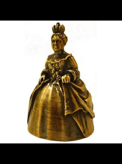 Колокольчик с символикой Урала,  бронза