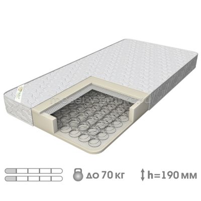 ВК864 Матрас &quot;Виктория-3&quot; (пружины Боннель, спанбонд, ППУ, жаккард синтетический)