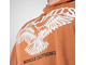 Размахайка с капюшоном 2151-833 Legal Power Stonewashed Pique Jersey  рыжевато-коричневый