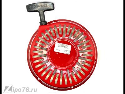 Стартер ручной для двигателя GX390 188F на генератор, мотопомпу, мотоблок, газонокосилку