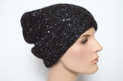 Вицио черная женская шапка италия для женщин
