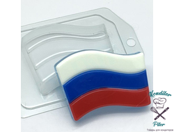 Флаг Триколор пластиковая форма