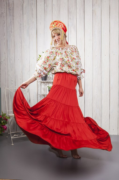 Ярусная юбка "Кира"