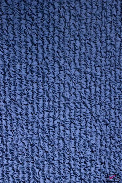 Чехол на 3х местный диван Микрофибра Синий Индиго. Защита мягкой мебели  от животных.