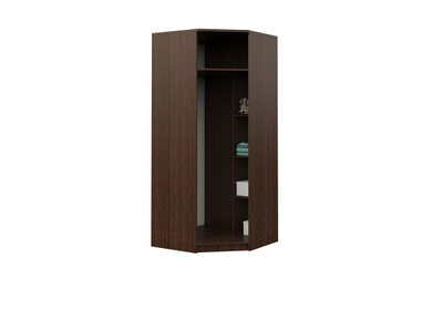 Шкаф Аврора Угловой Венге и дуб молочный