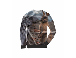 Свитшот 3D с полной запечаткой год Кролика №6