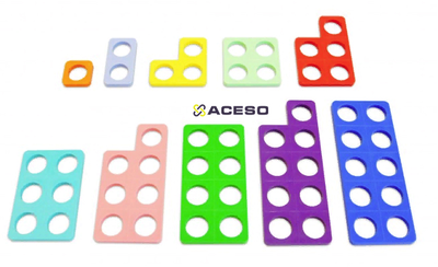 Нумикон. Формы от 1 до 10 пластиковые