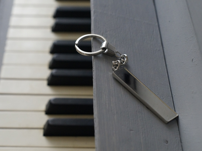 КОМПЛЕКТ 100 ШТ.: БРЕЛОК ГОС. НОМЕР АВТО. С БОРТИКАМИ «УСИЛЕННОЕ КРЕПЛЕНИЕ» — СЕРЕБРО. 50,9*10,6 мм.