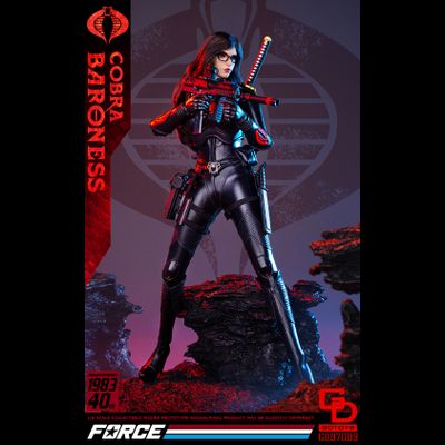 Баронесса  (G.I.Joe Series)  - Коллекционная ФИГУРКА 1/6 scale Cobrа Baroness (GD97009) - GDTOYS