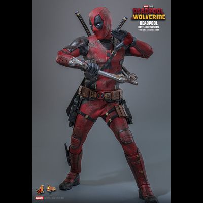 Дэдпул в бою  ("Дэдпул и Росомаха") - Коллекционная фигурка 1/6 Deadpool (Battling Version) (MMS782) - Hot Toys