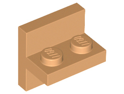 Bracket 2 x 2 - 1 x 2 Centered, Medium Nougat (41682 / 6313599)