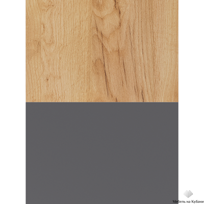 ТВМ-5 Тумба под ТВ Дуб Крафт золотой/Графит серый