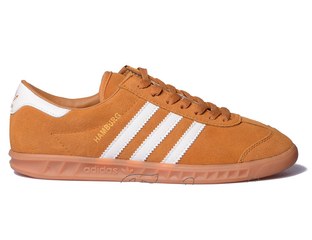 Adidas hamburg brown suede new arrivals