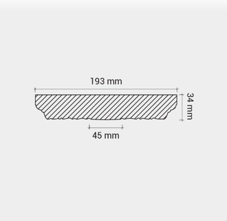 Розетка 1.56.010 d19,3см