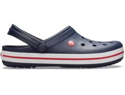 CROCS CROCBAND CLOG NAVY BLUE RED