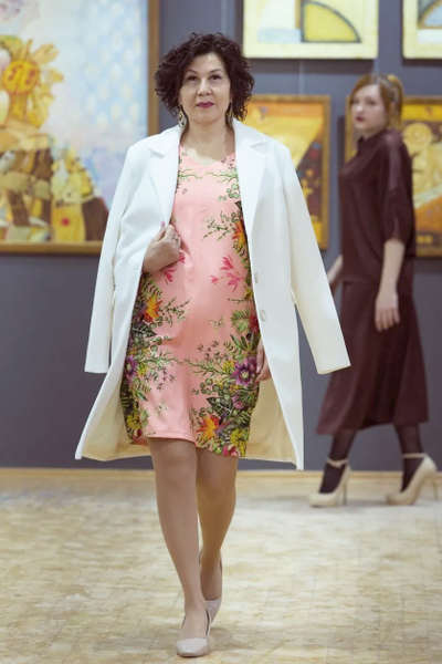 Пальто 509-0323 белый