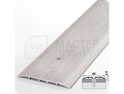 Порог одноуровневый Лука ПС 07-1.2700.106 Ясень белый