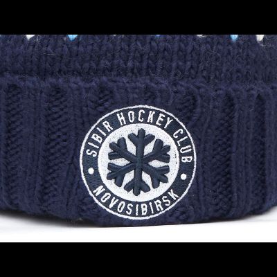 Шапка ХК «СИБИРЬ» A&amp;C (р.55-58) 12047