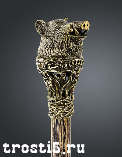 Трость Кабан С ФЛЯГОЙ