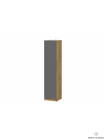 Авиньон пенал Дуб крафт золотой/Графит серый