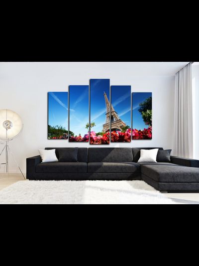 Модульная картина "Небо Парижа"