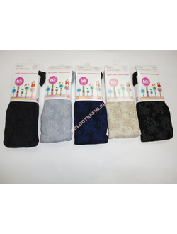 Колготки детские жаккардовые "Красная ветка" - С-808