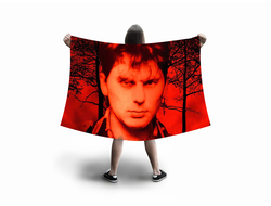 Флаг большой Сектор Газа, Юрий Хой №41