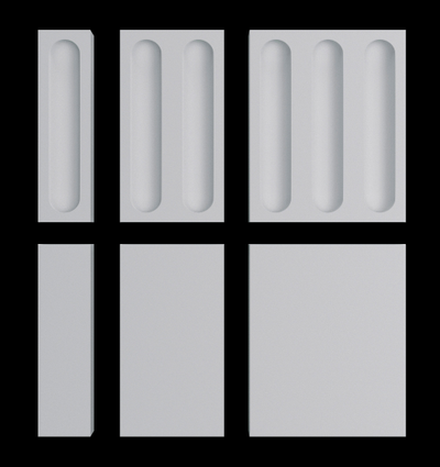 Гипсовая 3D панель "Тектоника"