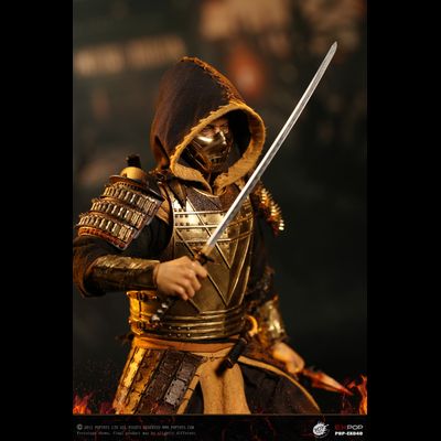 Скорпион, Ханзо Хасаши (Mortal Kombat 2021) - Коллекционная ФИГУРКА 1/6 Representative from Hell—Warrior Scorpion (EX049) - POPTOYS