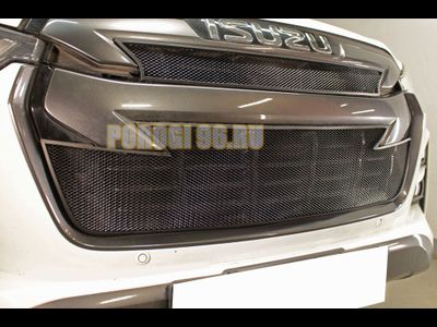 Защита радиатора Isuzu D-Max 2019- black низ