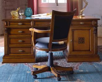 Письменный стол (L185*P90*h81) art.46732 Saoncella орех