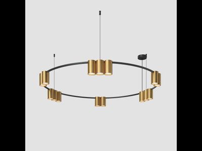 Подвесной светильник ORBIT DK4067-BK+SG