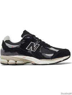 New Balance 2002R Protection Pack Black Grey Мужские (41-45)