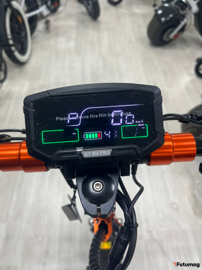 ЭЛЕКТРОСАМОКАТ GT M4 PRO NEW 18Ah + аквазащита