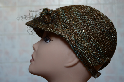 Бейсболка с пайетками Vizio Италия 5718 MV бронза