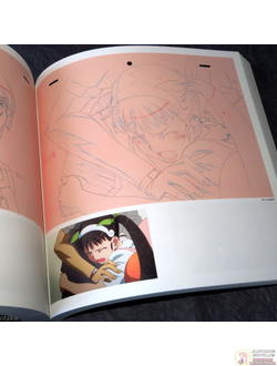 Оригинальный Арт Бук Bakemonogatari - Key Animation Note (Истории монстров заметки аниматоров)