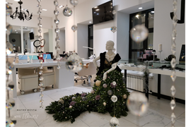 Декор для салона красоты на Большом Проспекте